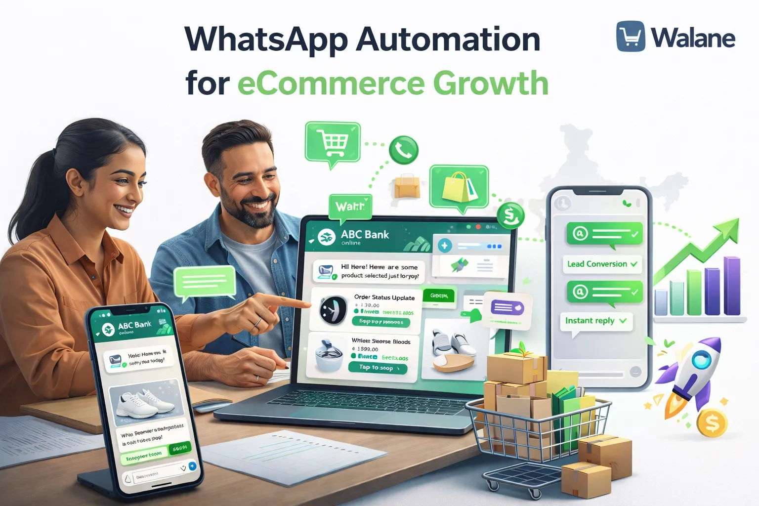 WhatsApp Automation for eCommerce Growth | Walane